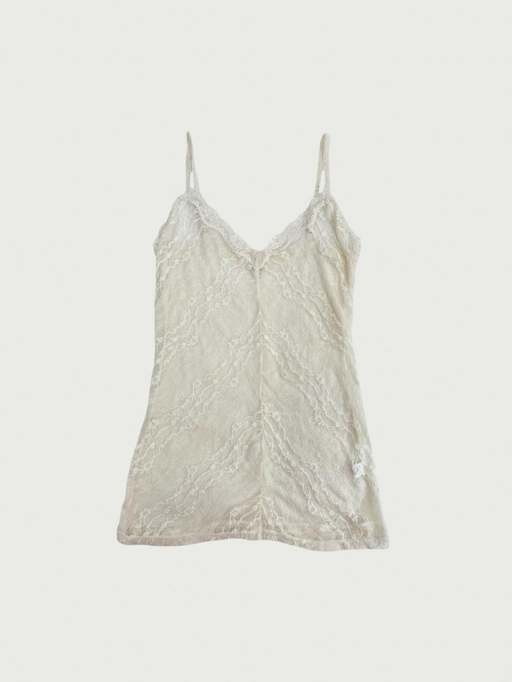 Sheer Lace Tank Top